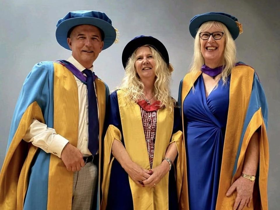 Former Fighting With Pride leaders receive honorary degree from Northumbria University