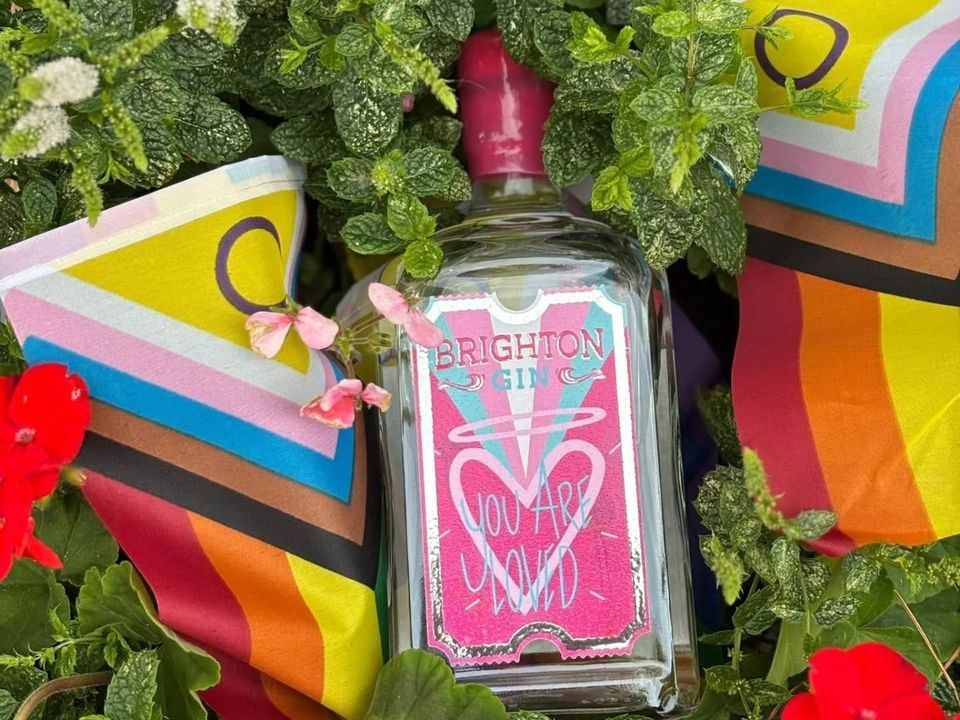 Brighton Gin launches limited edition Pride bottle: A Toast to Love, Identity and Community