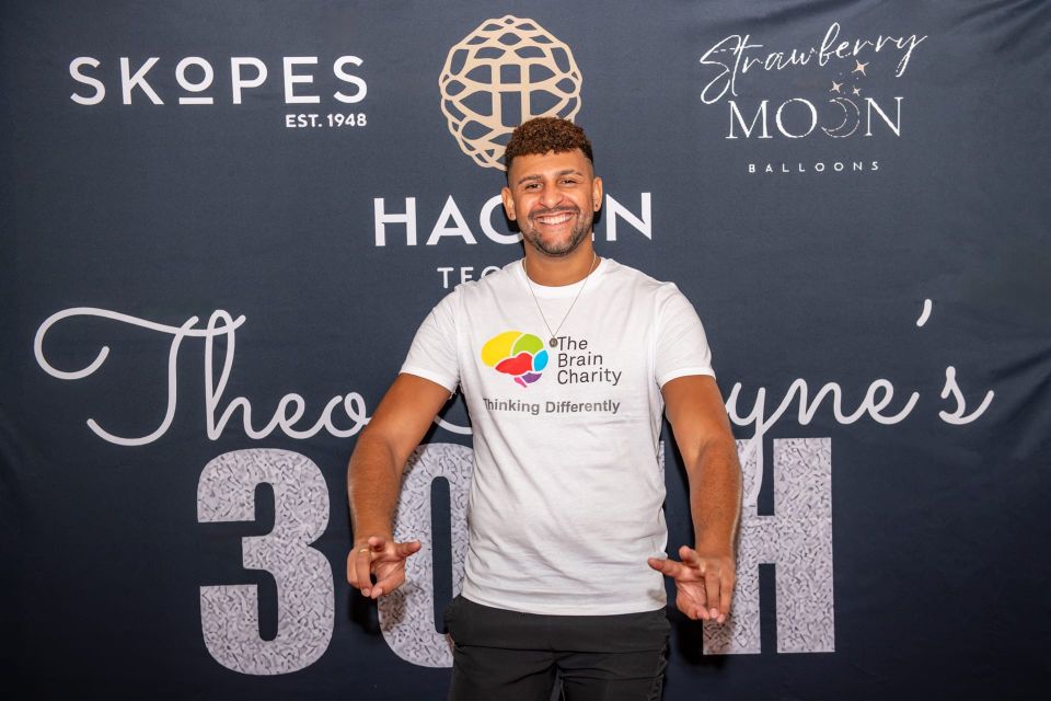 Theo Mayne, star of The Traitors UK, becomes ambassador of The Brain Charity after his mum suffers a stroke