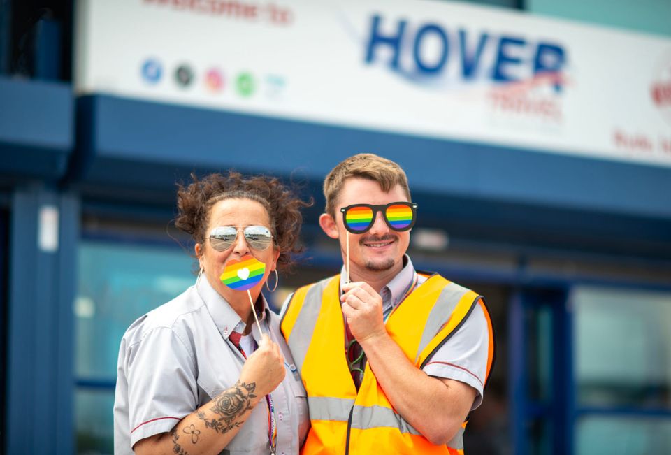 Hovertravel "proud to continue" role as a headline sponsor of  Isle of Wight Pride