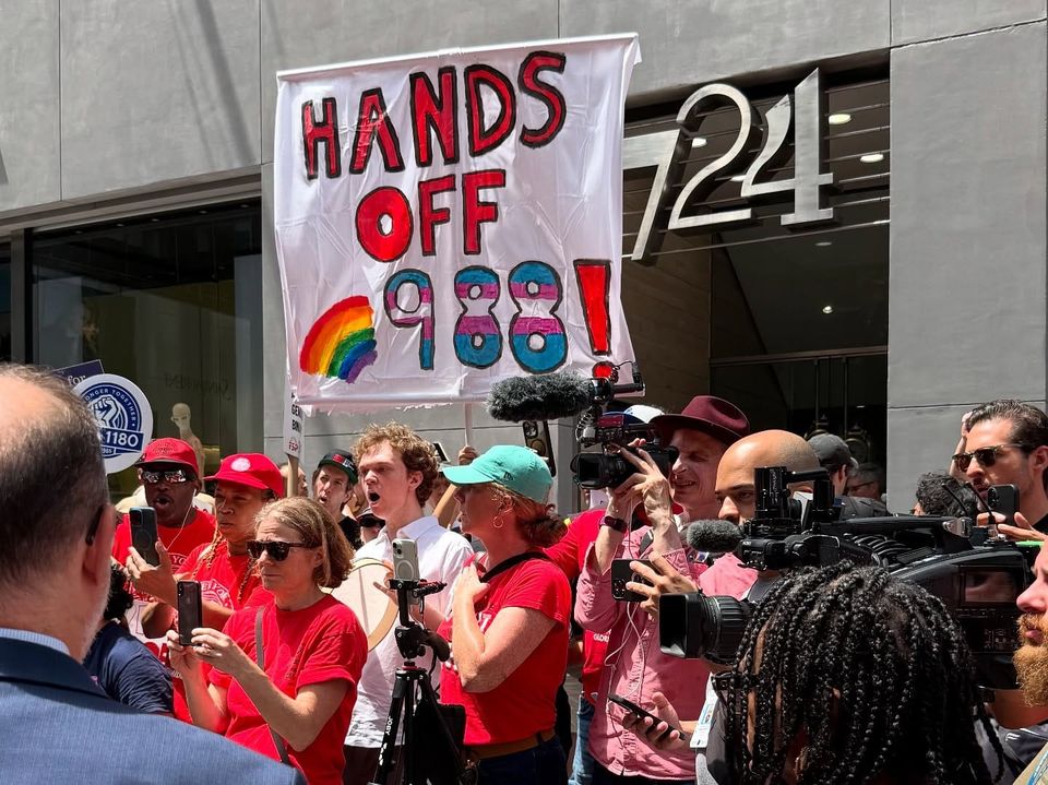 Senators introduce bill to restore LGBTQ+ youth crisis lifeline cut by Trump