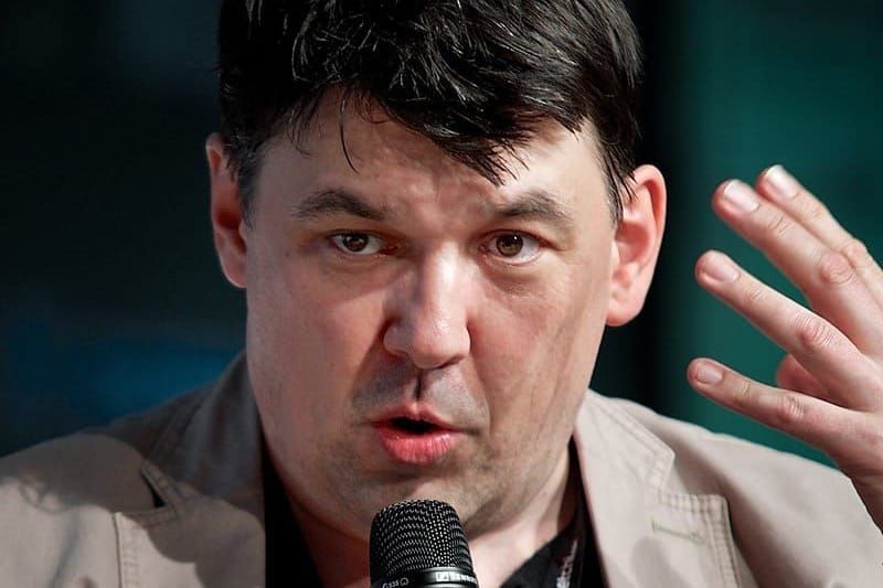 Graham Linehan arrives at court to face trial over alleged "harassment" of trans woman