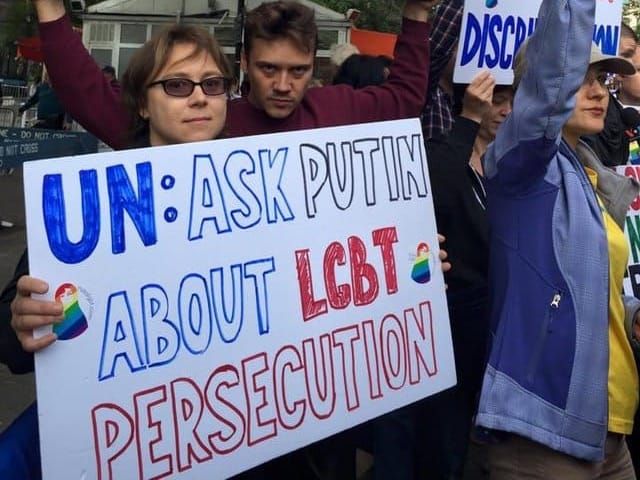 Russian woman fined for "LGBT propaganda" over rainbow flag social media posts