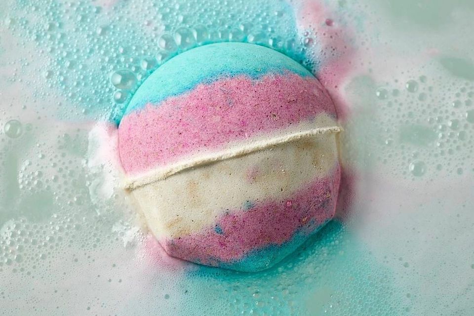 Lush launches trans flag bath bomb to benefit TransHub