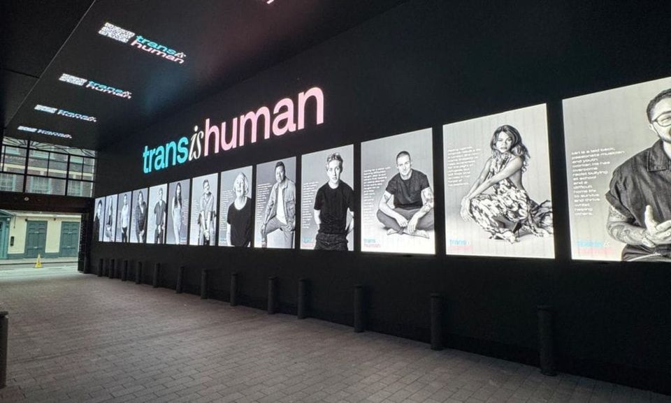 Outernet London hosts ‘Trans Is Human’ exhibition for Trans Awareness Week