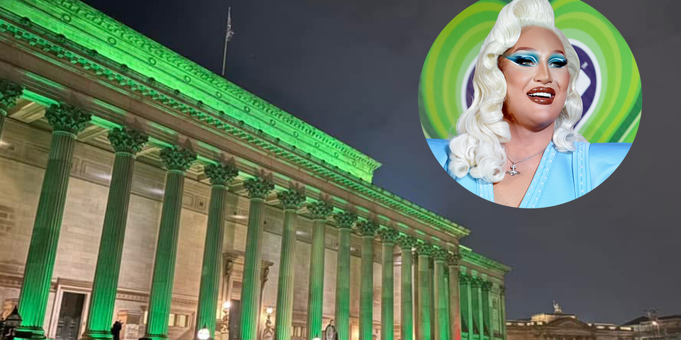 Liverpool lights up to honour The Vivienne, who passed away one year ago