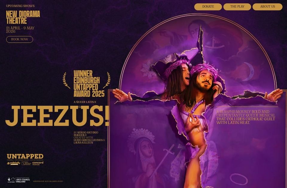 Jeezus the Musical @ New Diorama Theatre, Euston