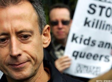Human rights campaigner arrested after flag protest