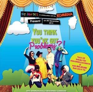 Fundraiser at the Komedia for St John’s