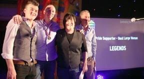 Pride recognise Legends and Marine Tavern fundraising efforts