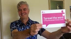 Local MP helps breast cancer campaign