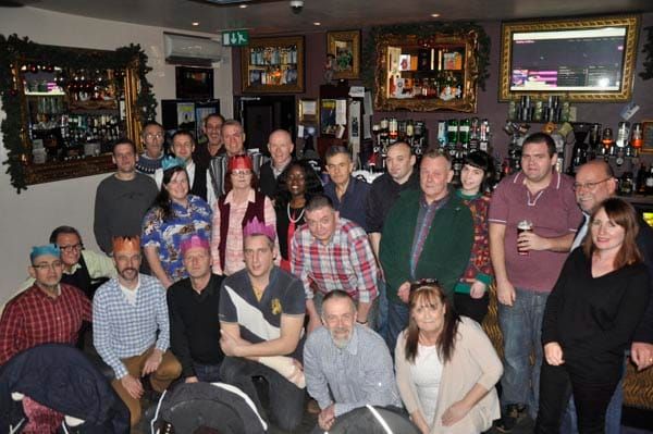 Lunch Positive Volunteers Christmas Party