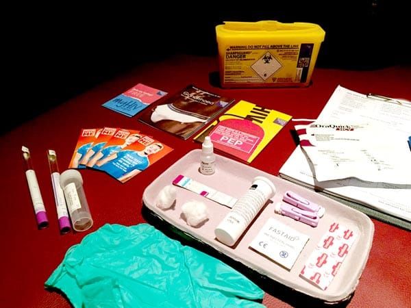Rapid HIV testing at Brighton Sauna
