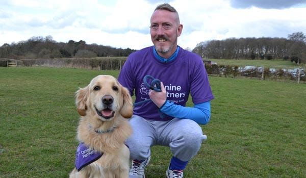 Danny to pound the streets for Canine Partners