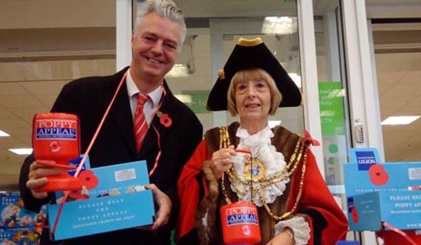 Kemptown MP collects for Royal British Legion