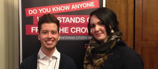 Allsorts volunteer wins national Red Cross award for young volunteers