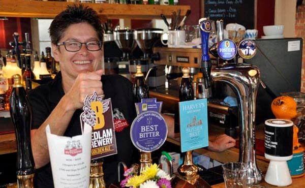 Who’s the boss behind the bar @3 Jolly Butchers?