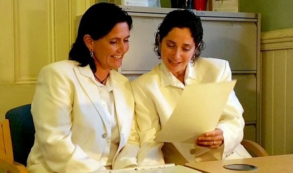 Couple return to Brighton after 10 years to marry