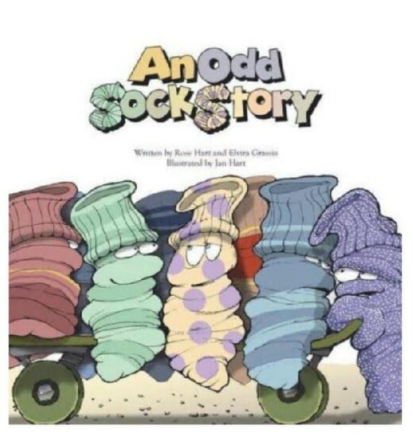 BOOK REVIEW: An Odd Sock Story: Rose & Jan Hart, Elvira Grassia,