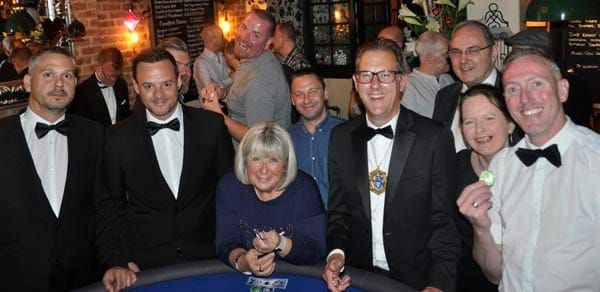 Casino evening raises £401 for cancer charity