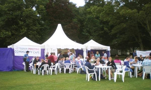 Lunch Positive host community café at Pride on Preston Park