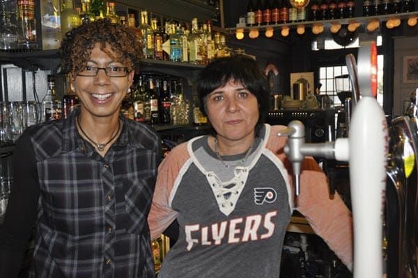 Who’s the boss behind the bar? @The Crown