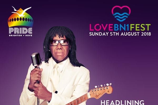 Nile Rodgers & CHIC to headline new ‘LoveBn1Fest’ on Pride Sunday
