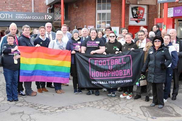 Exeter City FC say no to homophobia