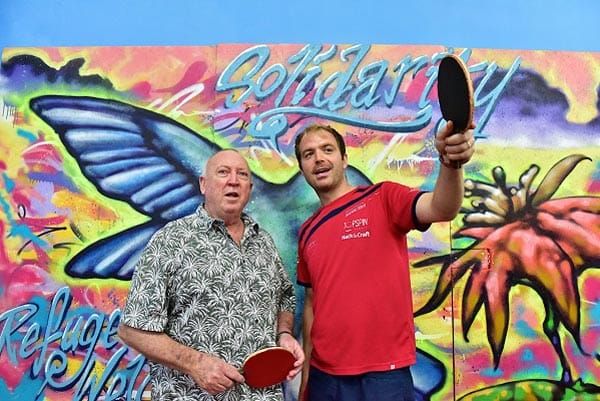 Table tennis club is “making a difference” says local MEP