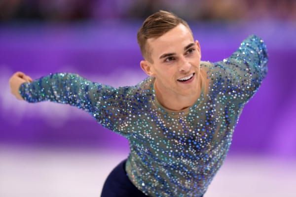 Adam Rippon Celebrates 30th Birthday with beautiful skate to ‘River