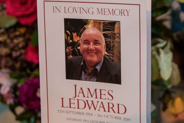 James Ledward 05/09/1954 – 03/10/2019