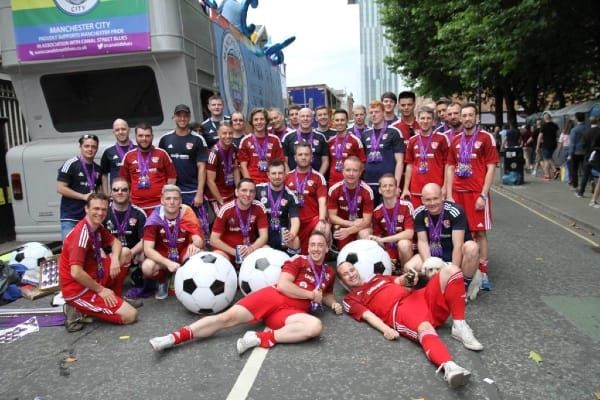 LGBTQ-inclusive football team reports homophobic abuse