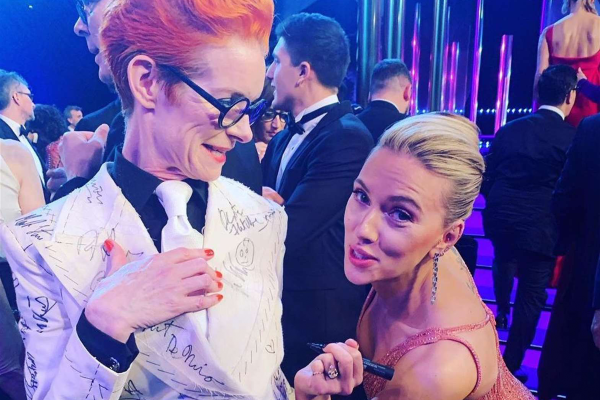 Fashion designer Sandy Powell’s Bafta suit fundraising for Derek Jarman’s cottage