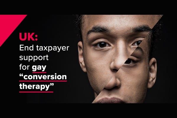 Petition to end charitable status of harmful UK ‘conversion therapy’ group