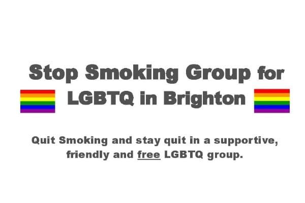 Free 6 week Stop Smoking Group for LGBTQ+ in Brighton