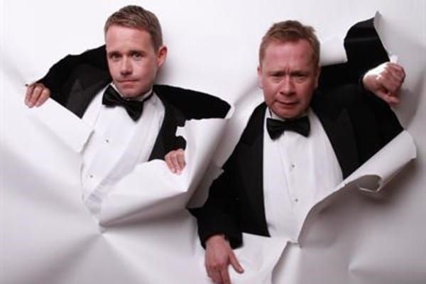 Worbey and Farrell dazzle & entertain with virtuosic piano-playing & quick-fire comedy