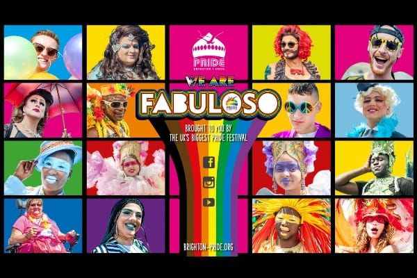 FABULOSO Brighton & Hove Pride Digital Festival 2020 coming to living rooms in August