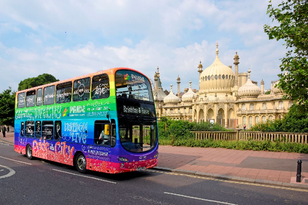 Brighton & Hove & Metrobus say stay at home for Brighton Pride