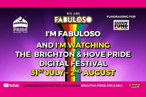 Brighton & Hove Pride: We Are FABULOSO Main Event today 5pm