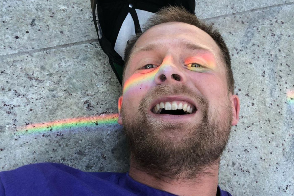 Pro snow/skateboarder Jake Kuzyk comes out