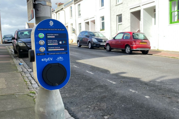 Brighton & Hove City Council announce over 200 electric vehicle charging points in the city