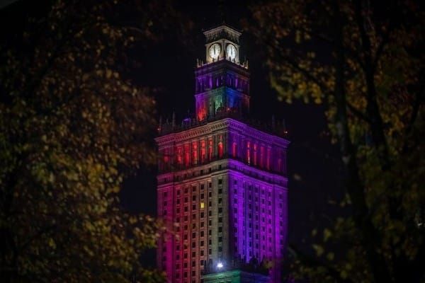 Update: Polish LGBTQ+ activist says rainbow light show isn’t sufficient