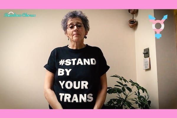 Trans Day of Remembrance – a message of solidarity from the Rainbow Chorus