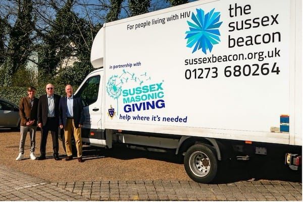 Sussex Freemasons raises £25k for Sussex Beacon