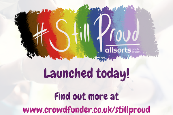 Allsorts launches #StillProud fundraising campaign