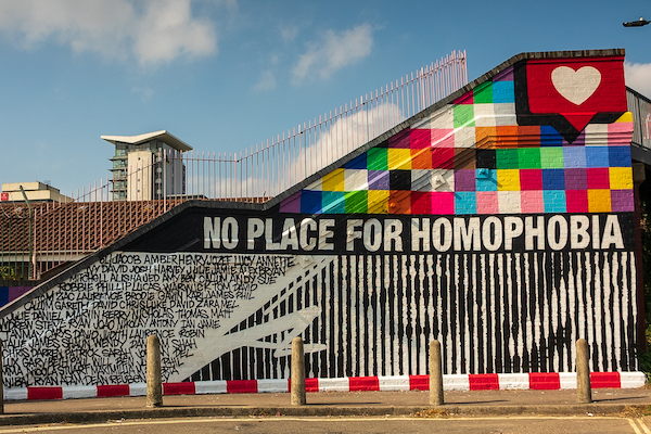 Southampton Football Club’s ‘no place for homophobia’ campaign unveils a statement of support with inspirational mural