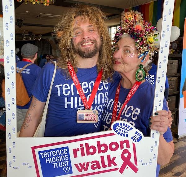 Terrence Higgins Trust’s Ribbon Walk Brighton raises over £8,000