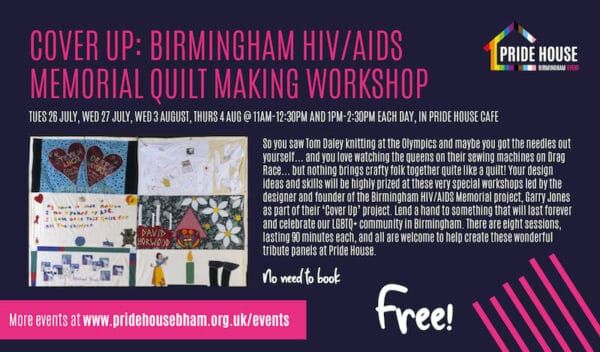 Birmingham community to create HIV/AIDS memorial quilt
