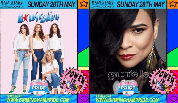 POWER IN PRIDE: First look at line-up of Birmingham Pride 2023