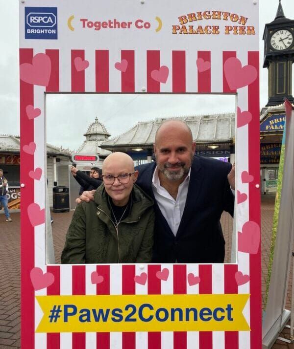 Celebrities Gail Porter and Marc Abraham join Brighton & Hove loneliness charity Together Co as ambassadors